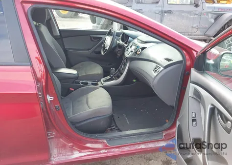 2014 Hyundai Elantra Se from USA, damaged, VIN 5NPDH4AE4EH540053